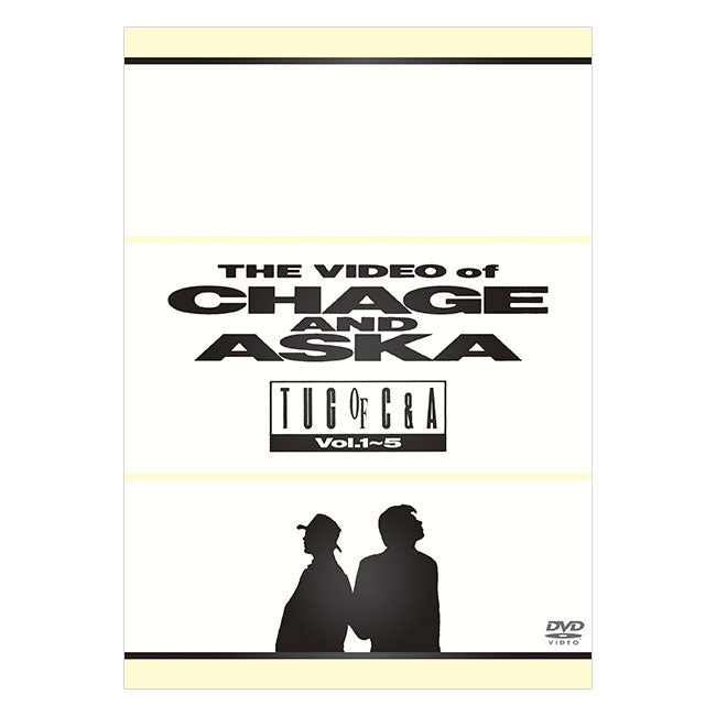 ［DVD］THE VIDEO of CHAGE and ASKA TUG OF C&A Vol.1～5（初回製造限定盤）